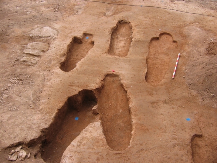 Foto de excavaciones arqueológicas